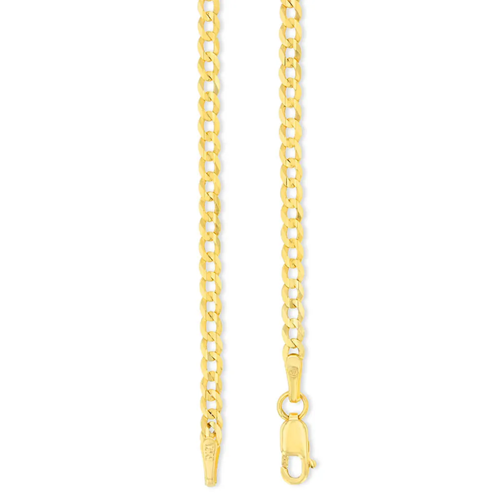 14k Two Tone Gold Open Circle Leo Zodiac Sign Pendant Cuban Necklace
