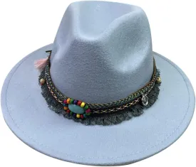 1920S Men Fedora Hat Cap for Men Panama Hat Jazz Cap for 1920S Mens Classic Costume Accessories