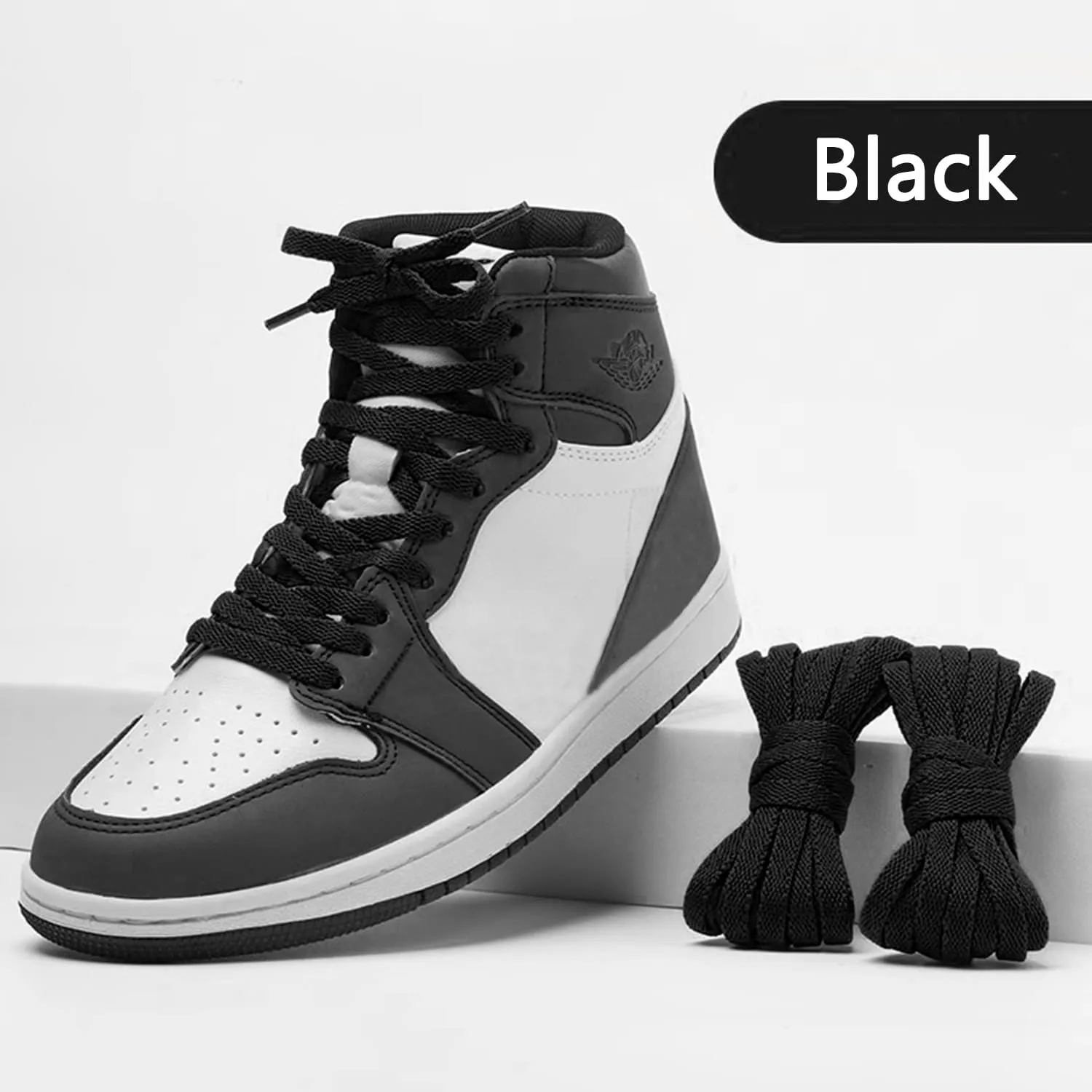 2 Pair Flat Shoe Laces for Sneakers Colorful Athletic Shoelaces Running Shoes Boot Strings for Kids Adults
