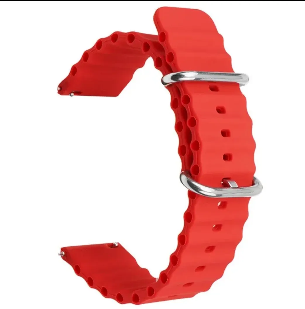 20mm 22mm Silicone Samsung Watch Strap