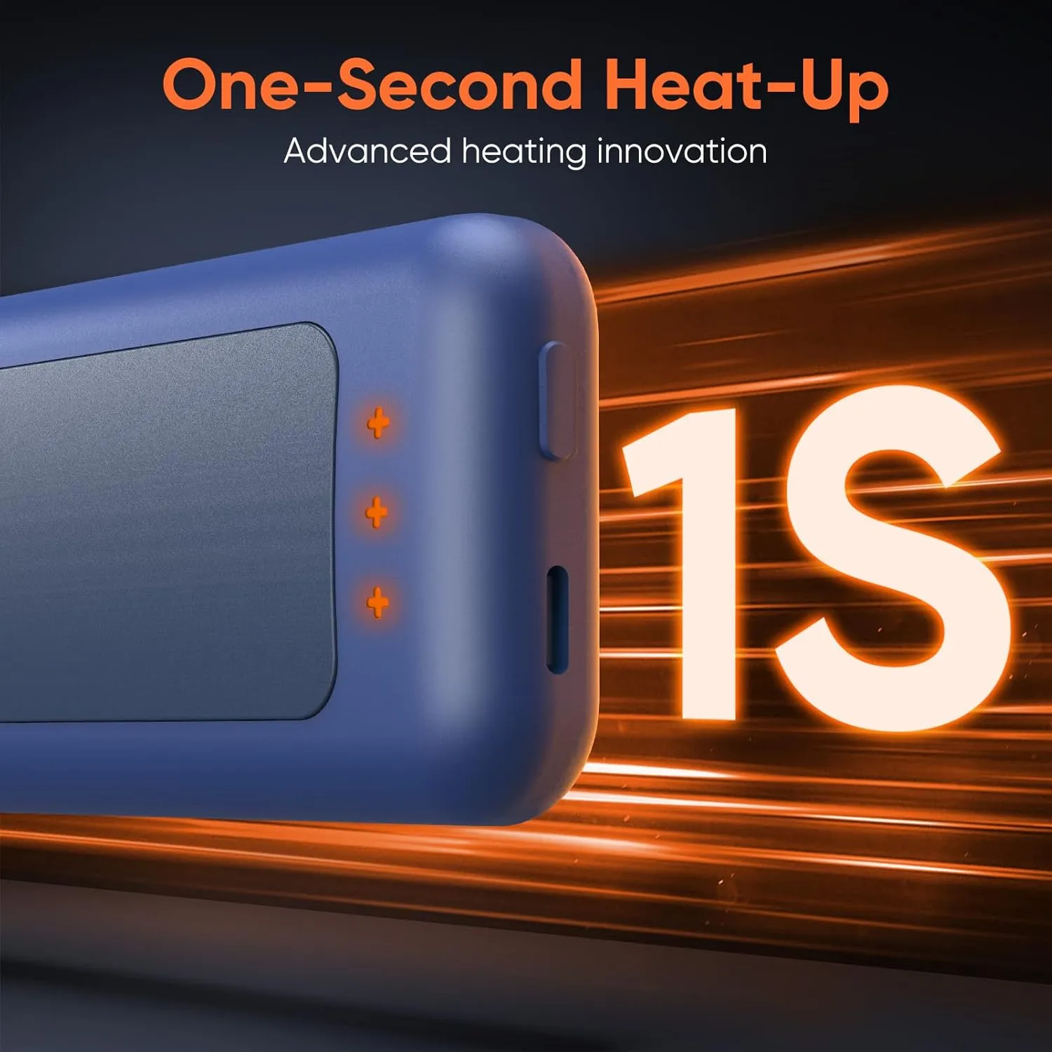 AI Hand Warmers Rechargeable, Reusable Portable Electric Hand Warmer, Fast Intelligent Heating in 1 Second, Gifts for Christmas, Outdoor, Golf, Hunting, Camping Accessories