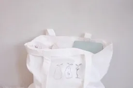 Bag-Environmentally Friendly Classic Cotton Tote Bag-3 poires