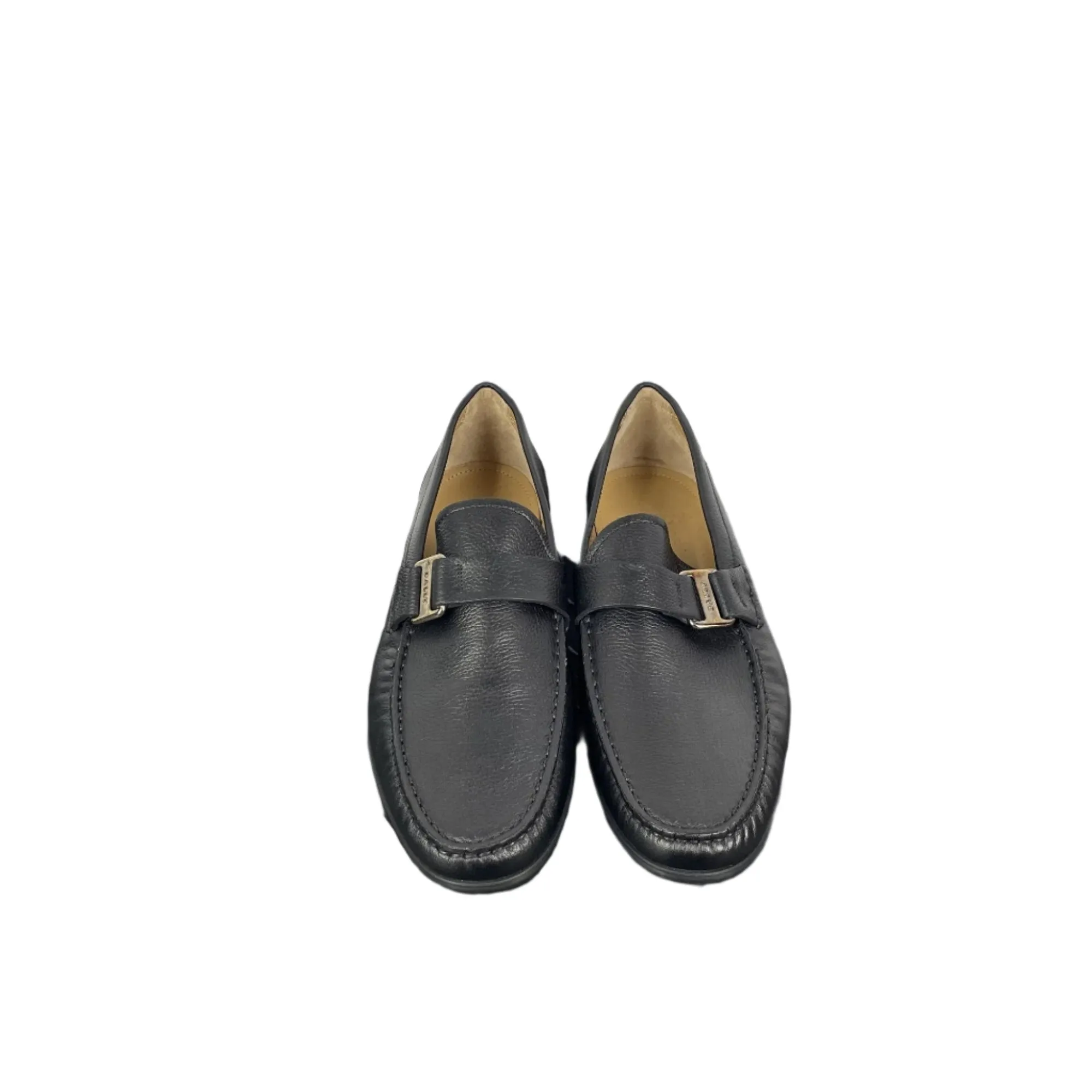 Bally Colbar Black Leather Loafers