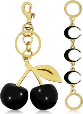 BIHRTC Cherry Bag Charm Bag Extender Chain Strap Replacement Accessories Bag Charms for Purses Bags Handbags