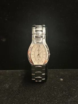 Brand New Ebel Unusual Tonneau Shape Stainless Steel WATCH - $10K APR w/ COA!!!