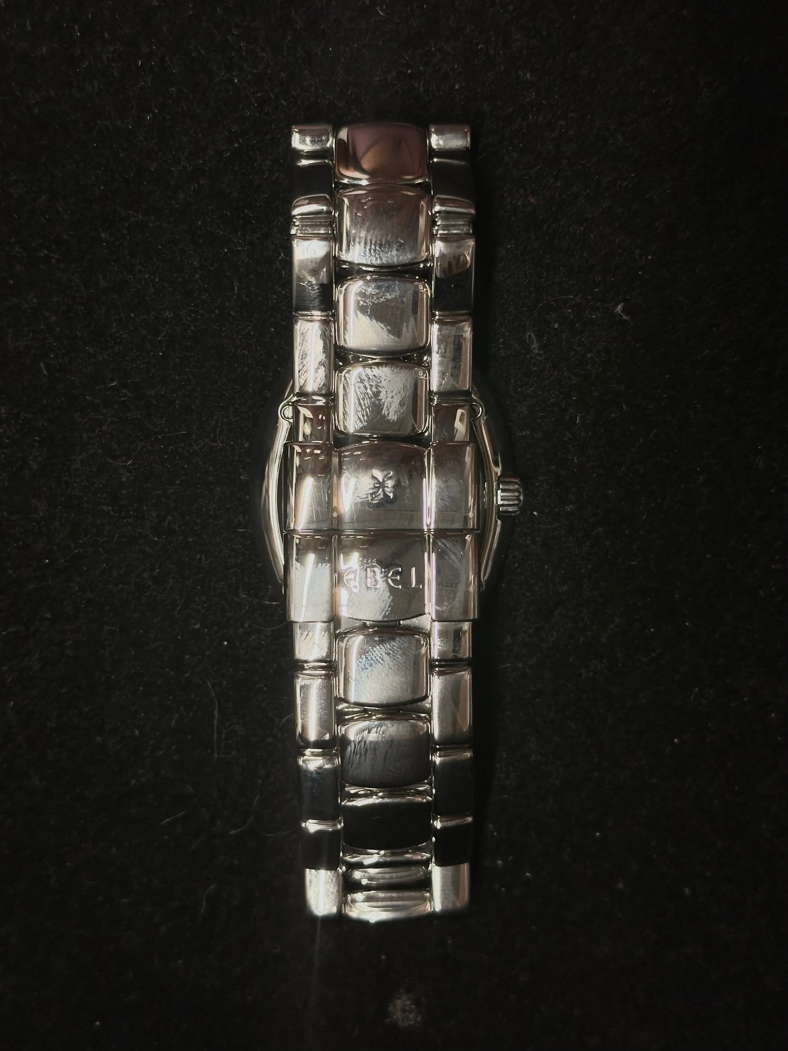 Brand New Ebel Unusual Tonneau Shape Stainless Steel WATCH - $10K APR w/ COA!!!