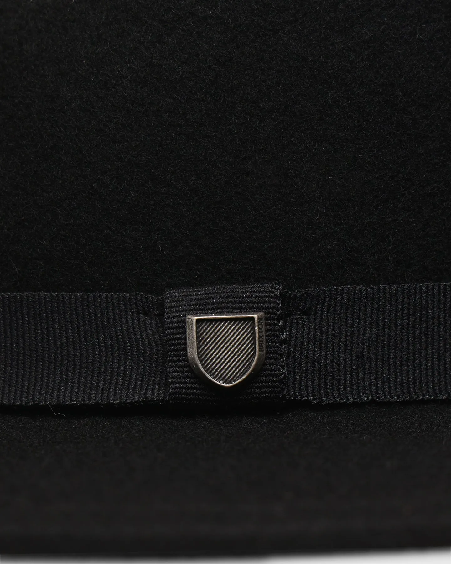 Brixton Messer Packable Fedora Black/Black