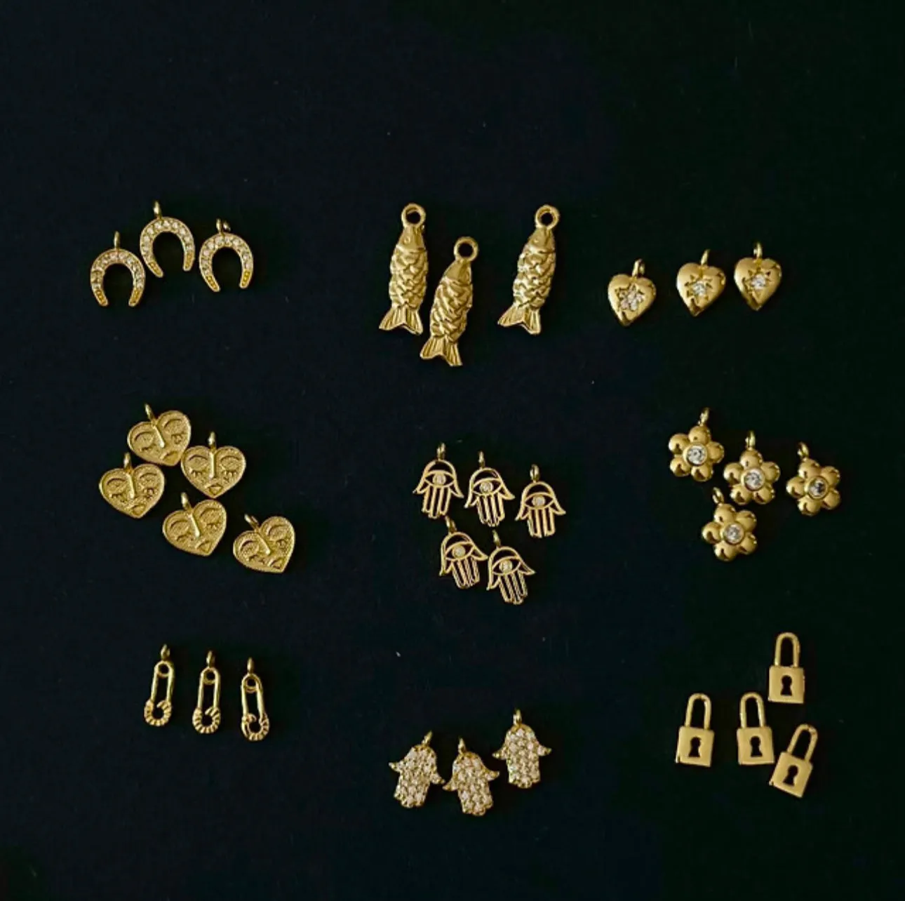 Build Your Own Custom Charm Bracelet - Personalize with 11 Unique Charms on Paperclip Chain