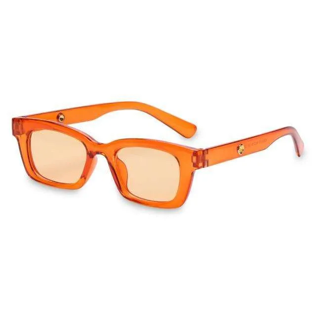 Candy Colour Square Frame Sunglasses