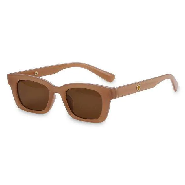 Candy Colour Square Frame Sunglasses