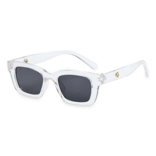Candy Colour Square Frame Sunglasses