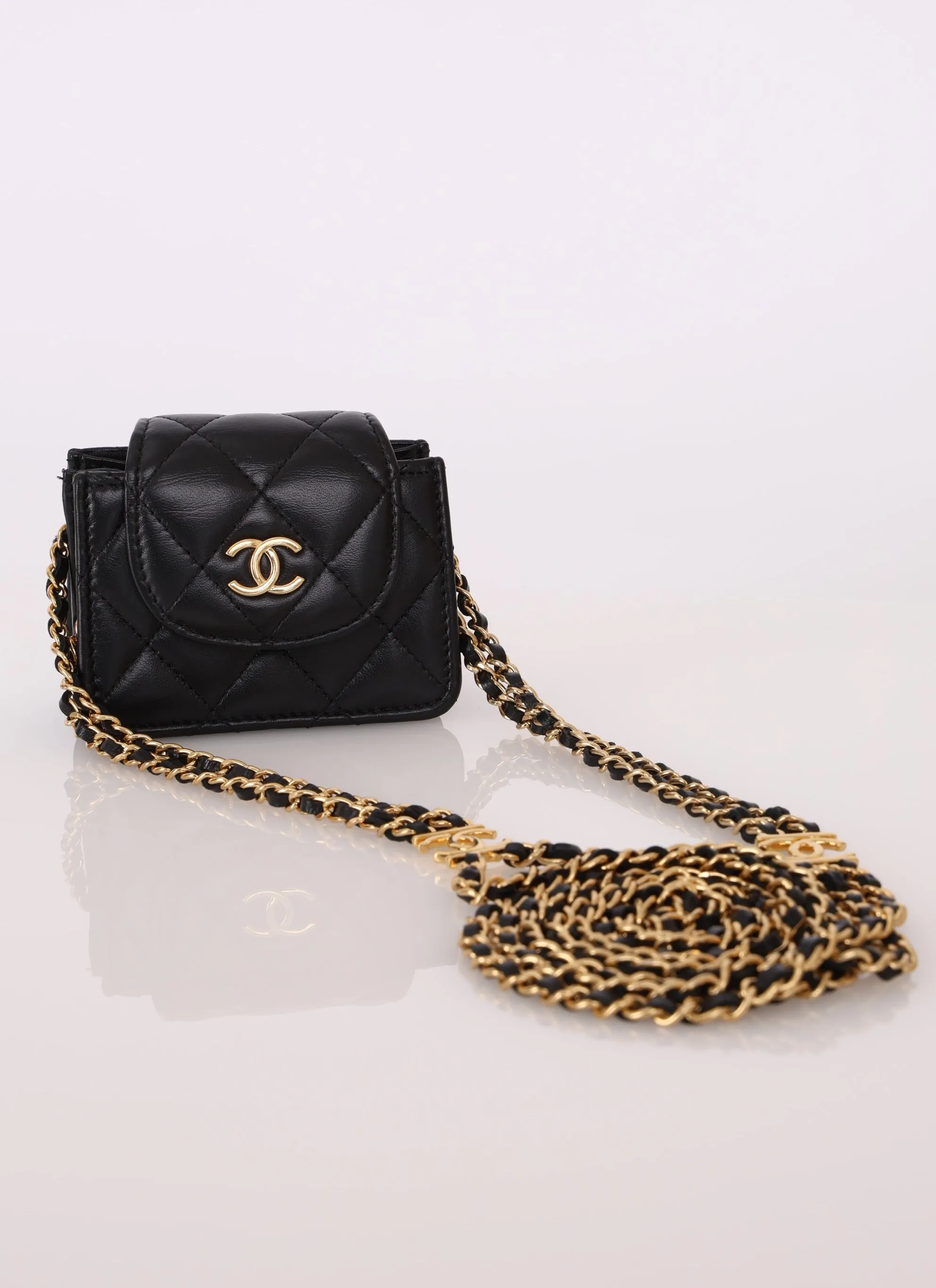 Chanel Calfskin Mini Crossbody