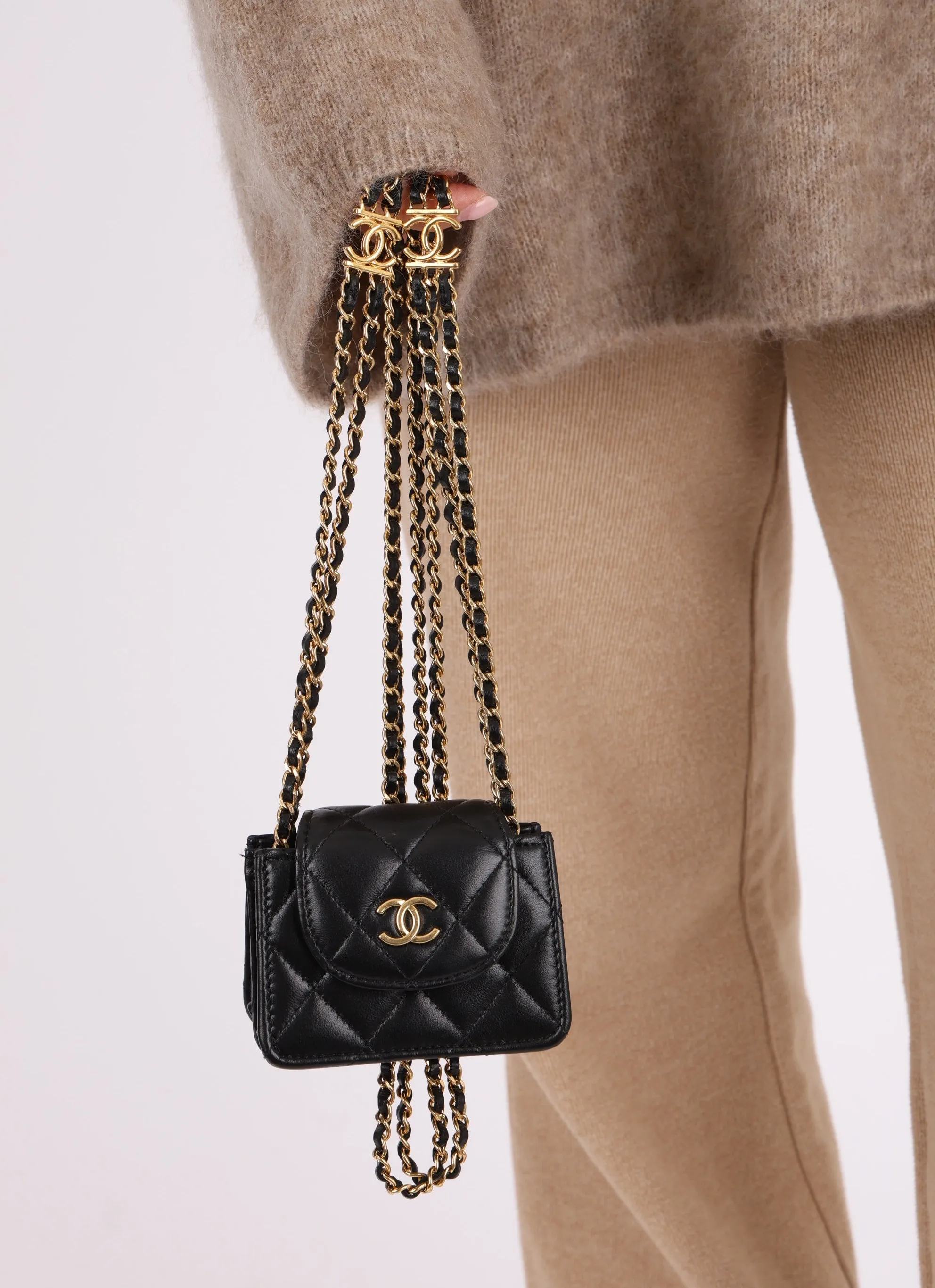 Chanel Calfskin Mini Crossbody