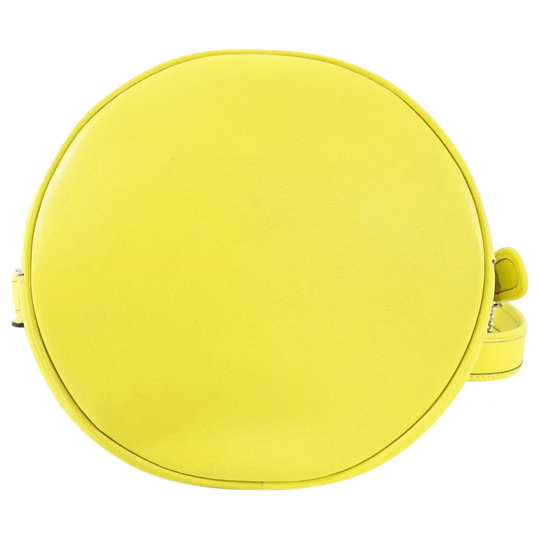 Coach x Peanuts Limited Edition Yellow Bleeker Mini Duffel Crossbody Bag