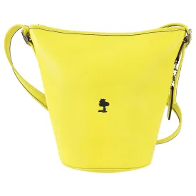 Coach x Peanuts Limited Edition Yellow Bleeker Mini Duffel Crossbody Bag