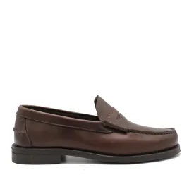 COLL DARK BROWN LEATHER