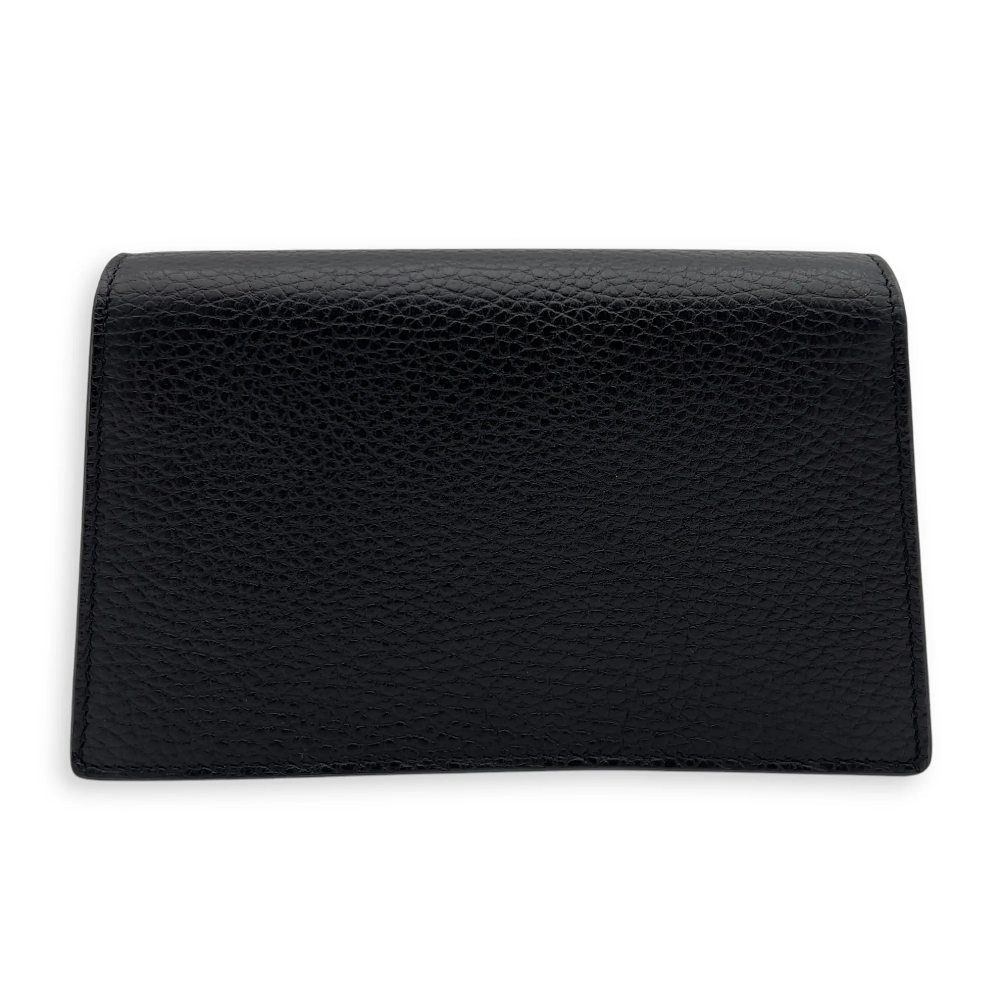 Dionysus Crossbody Bag Super Mini Black in Calfskin, Silver hardware