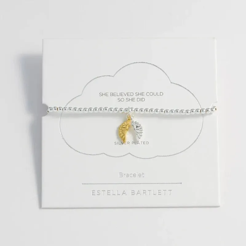 Estella Bartlett Angel Wings Stretch Bracelet