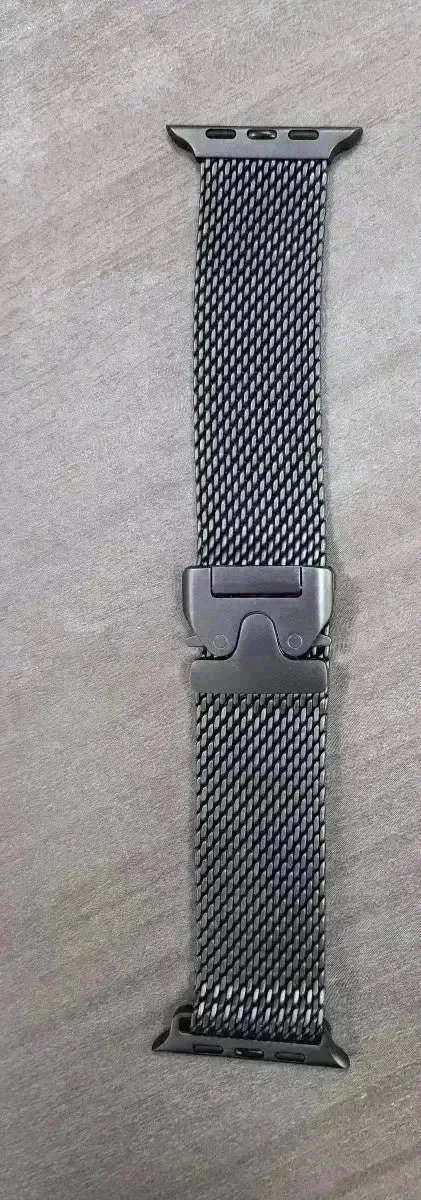 Fashion Titanium Parachute Buckle Milanis Watch Strap