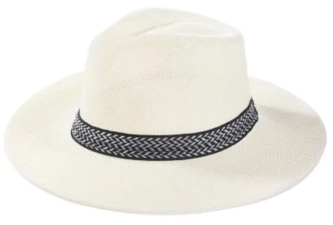 Fedora Hat with Belt Decor