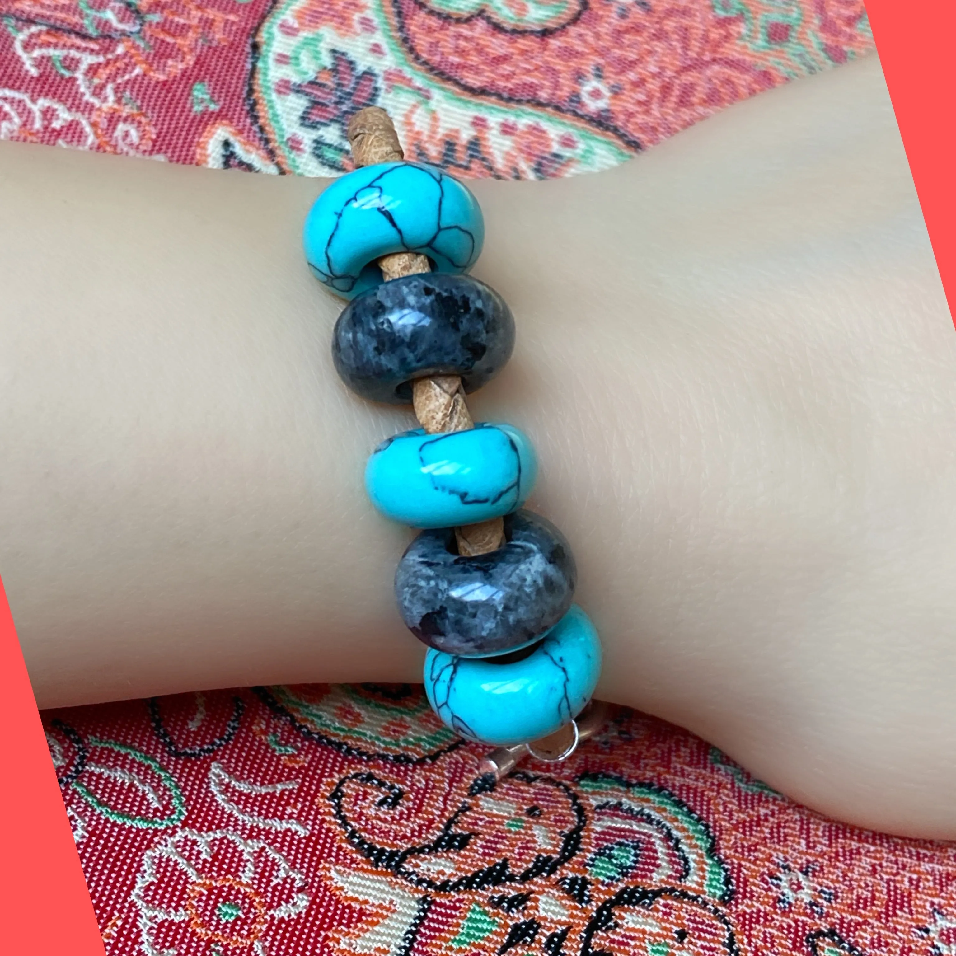 Gem Charm Bracelet