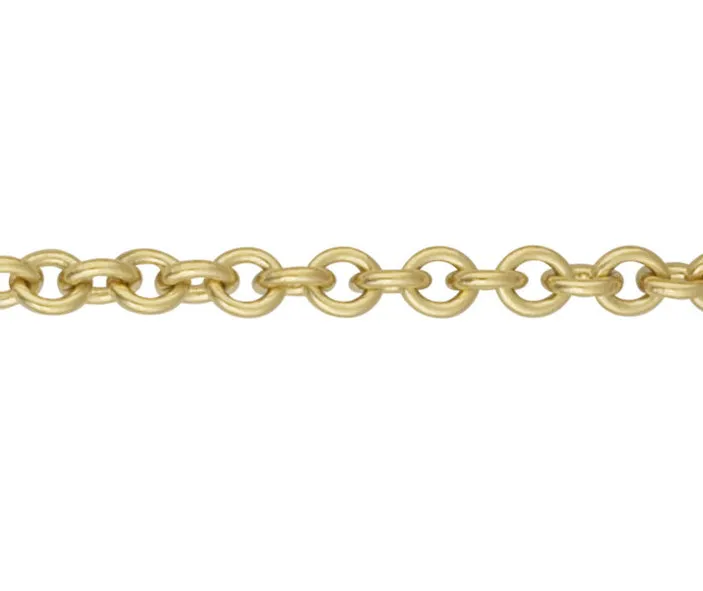Gold Trace Charm Bracelet