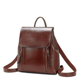 Handmade Resistance Genuine Leather Backpack Unisex