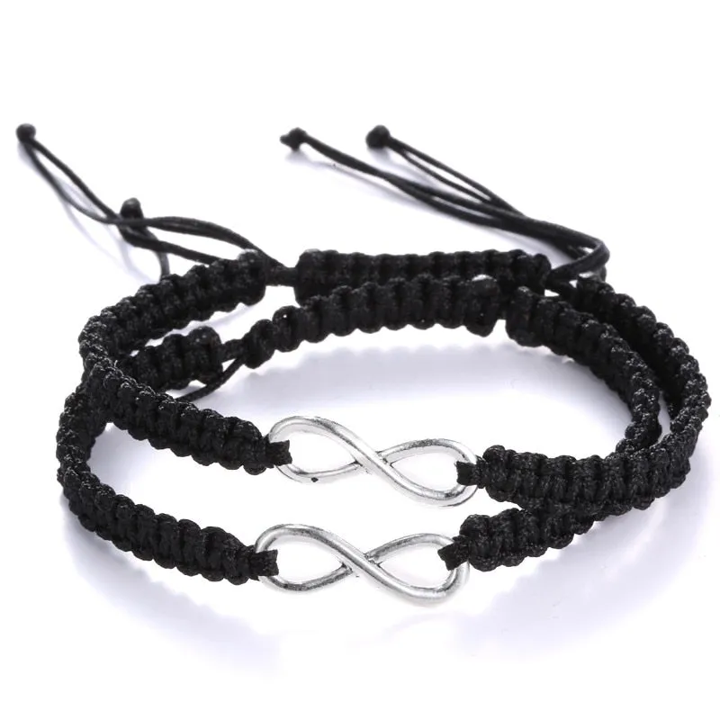 Infinity Charm Unisex Bracelet