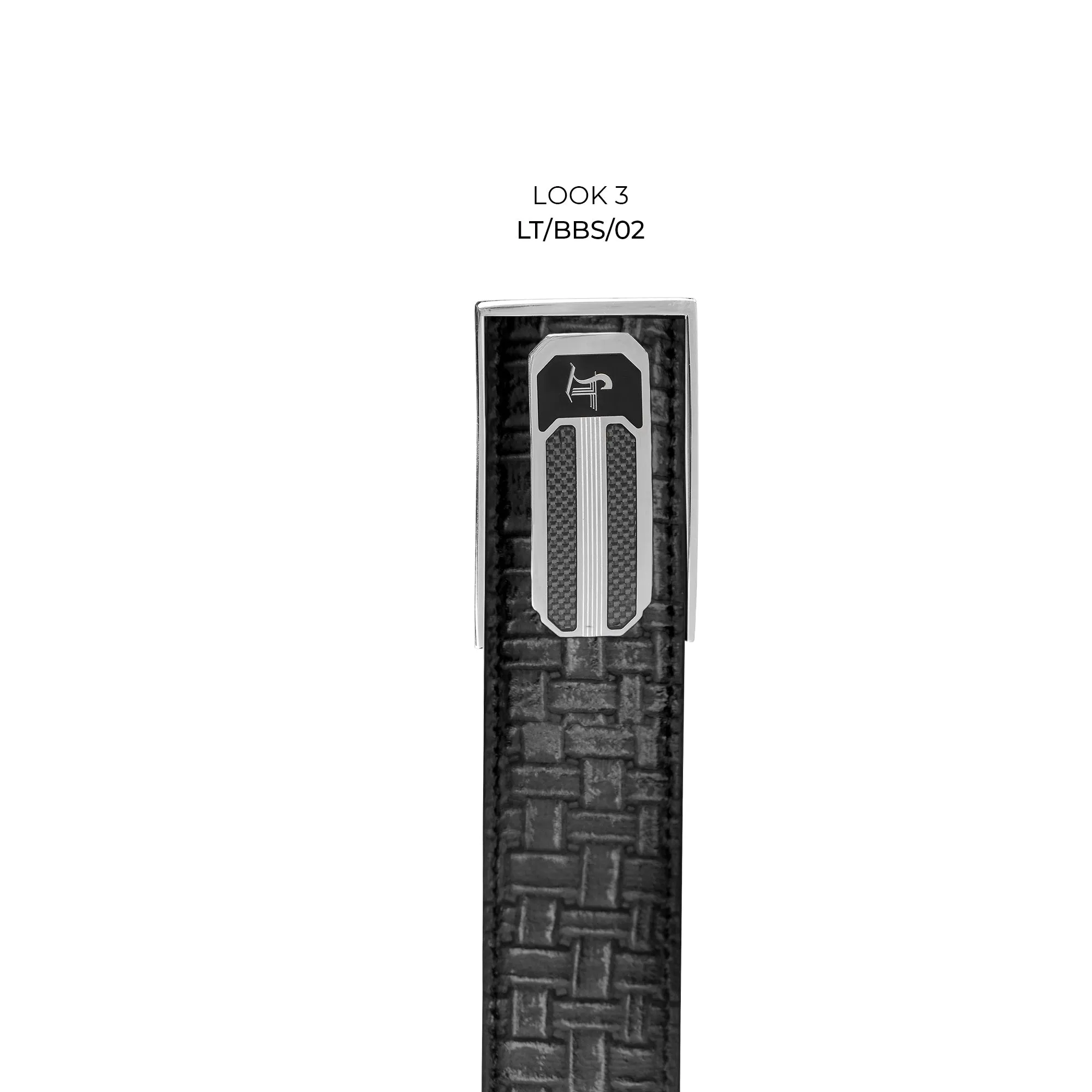 Italian Chatai | Pure Leather Belt for Men | Color: Black