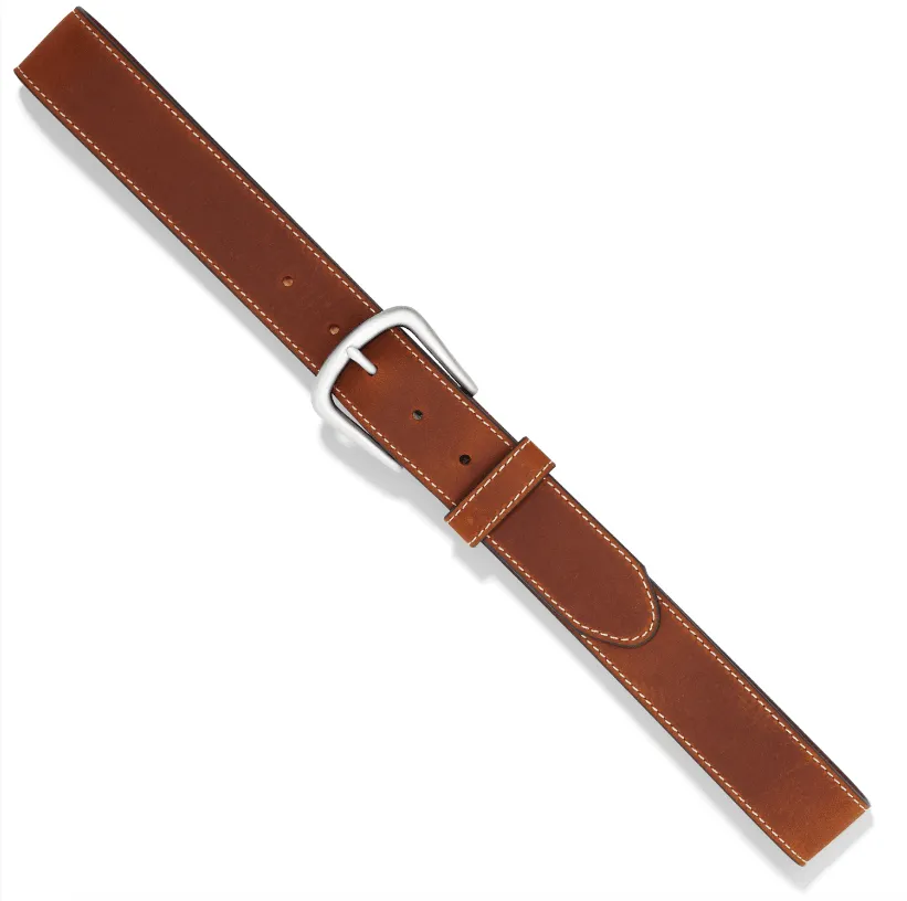 Justin Unisex Brown Craftsman Western Leather Belt C14059
