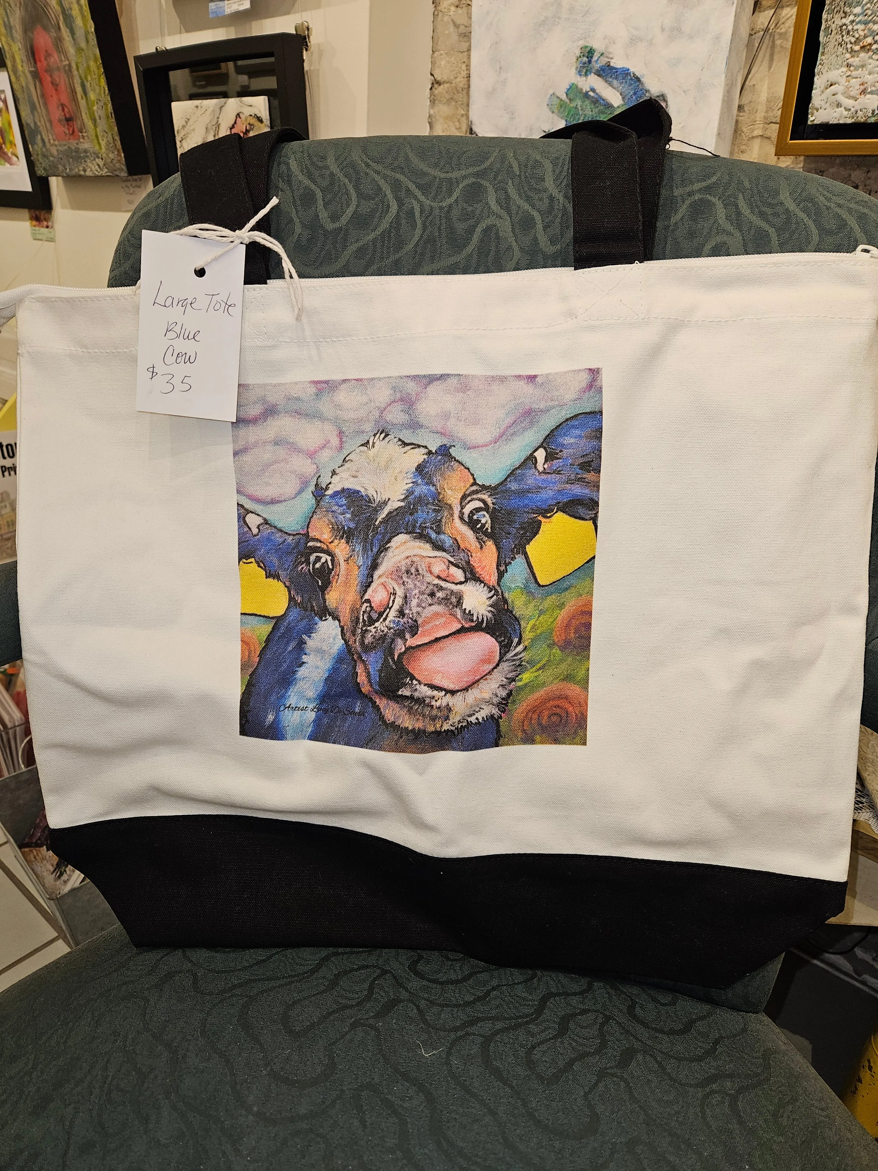 Large tote bag by Lucy De Sousa