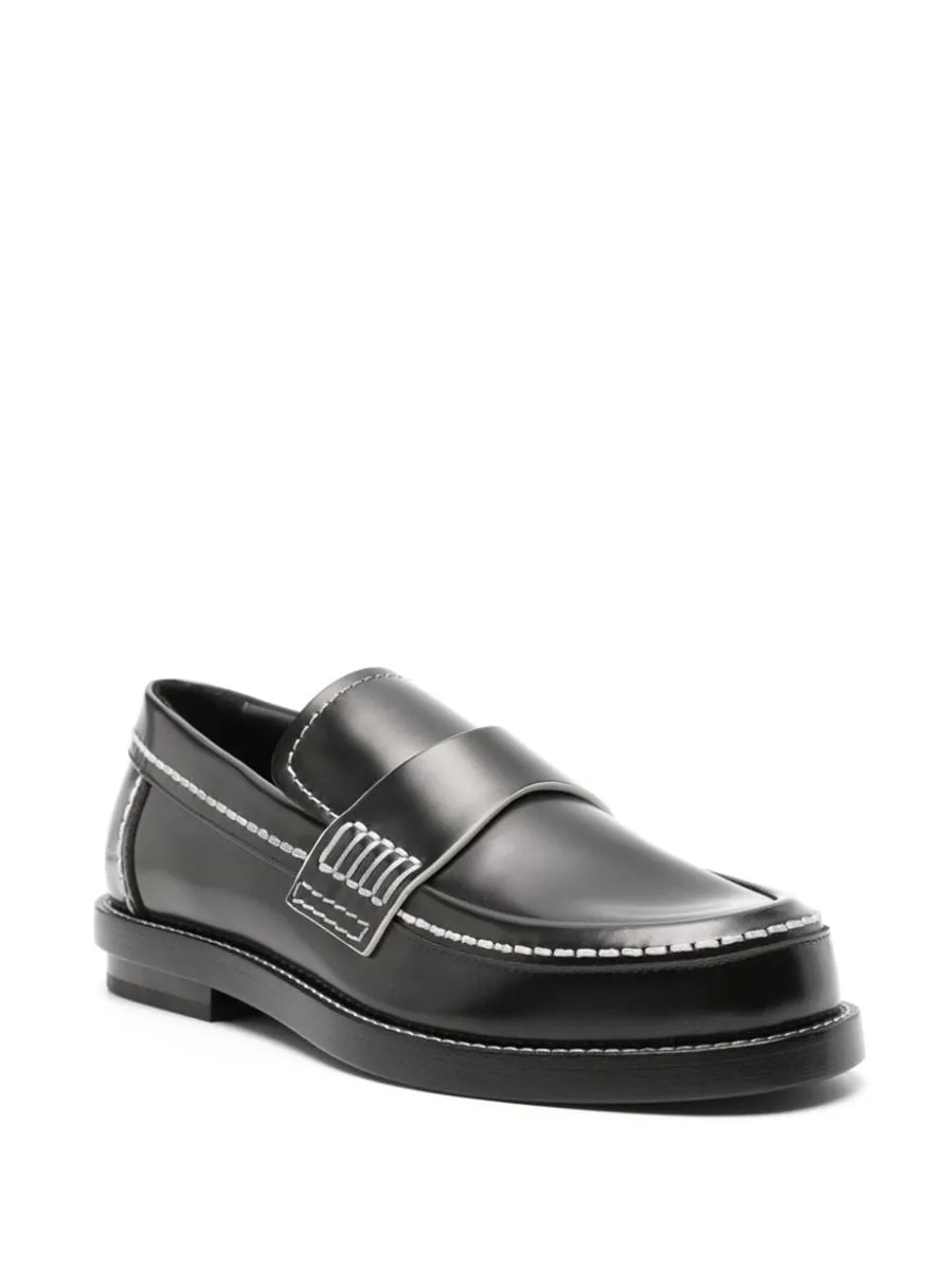 LEATHER LOAFERS