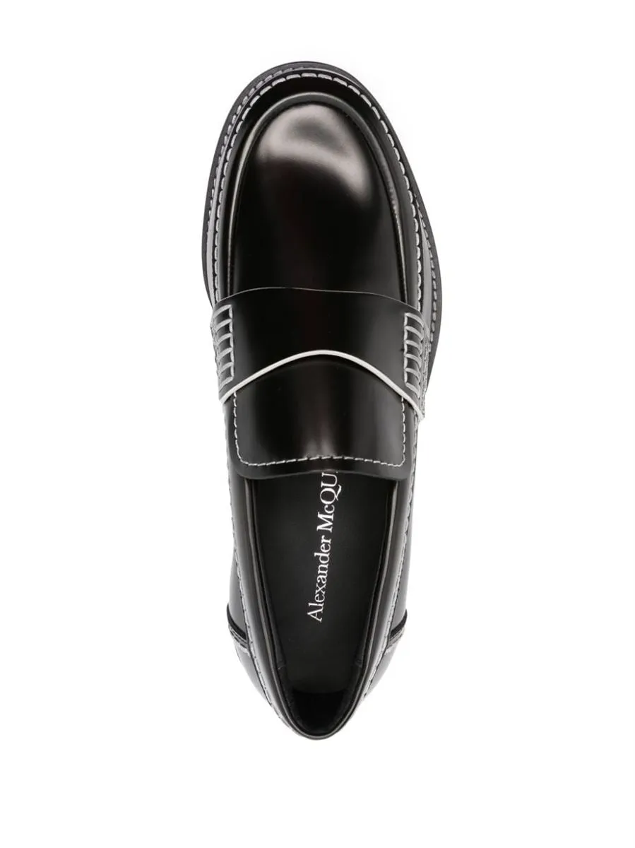 LEATHER LOAFERS