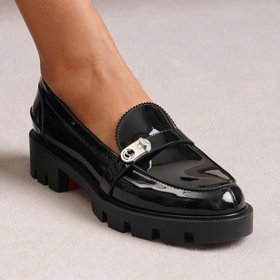 Lock Woody Flat patent loafers
