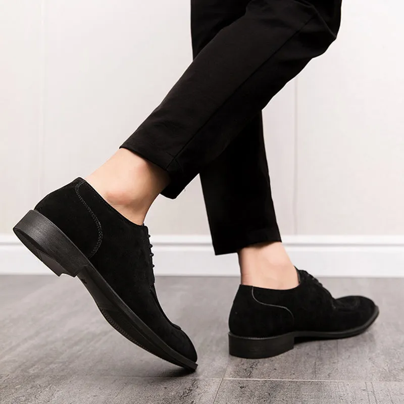 Men driving casual loafers lace up stitching stylish loafers