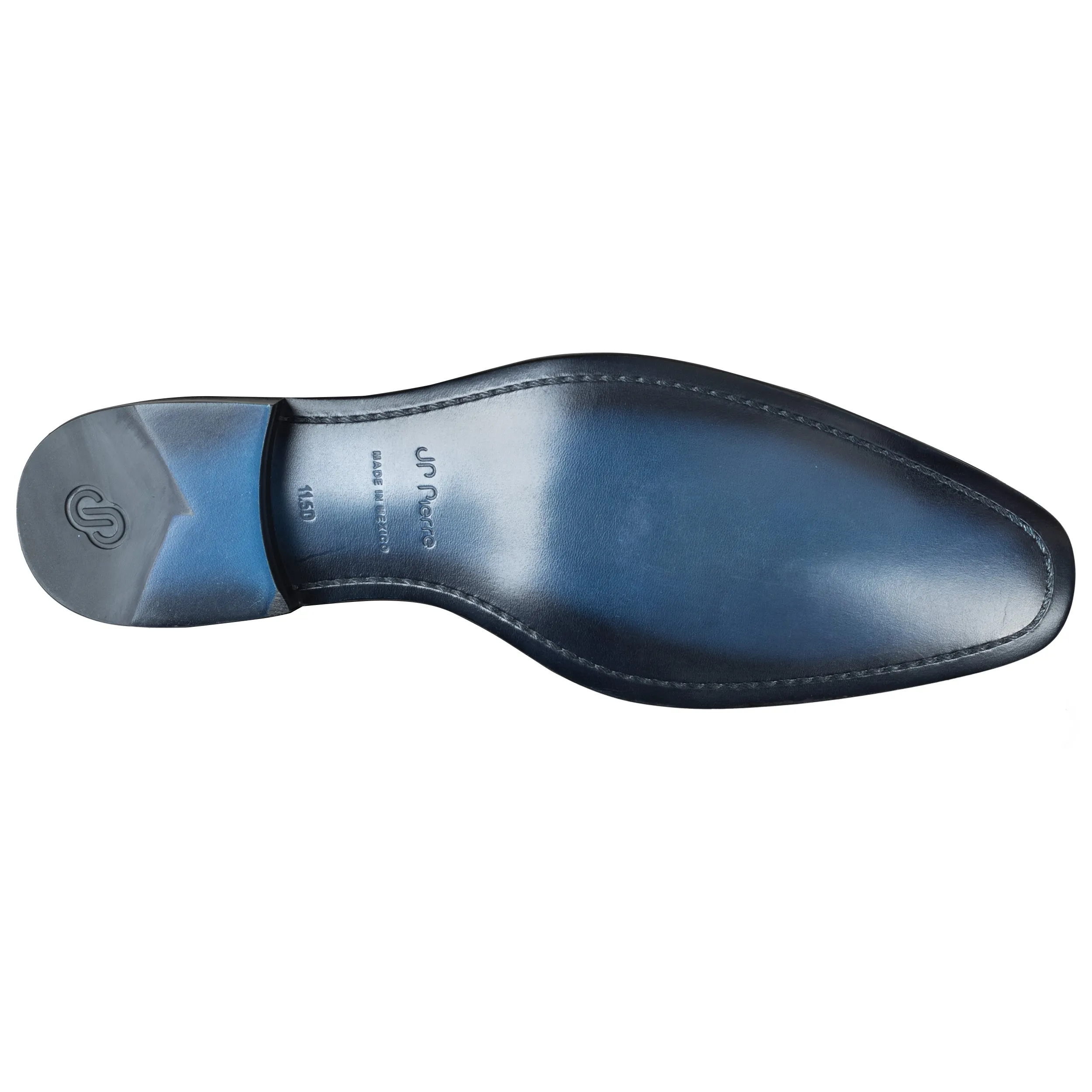 Men´s black patent tuxedo-slip on loafers