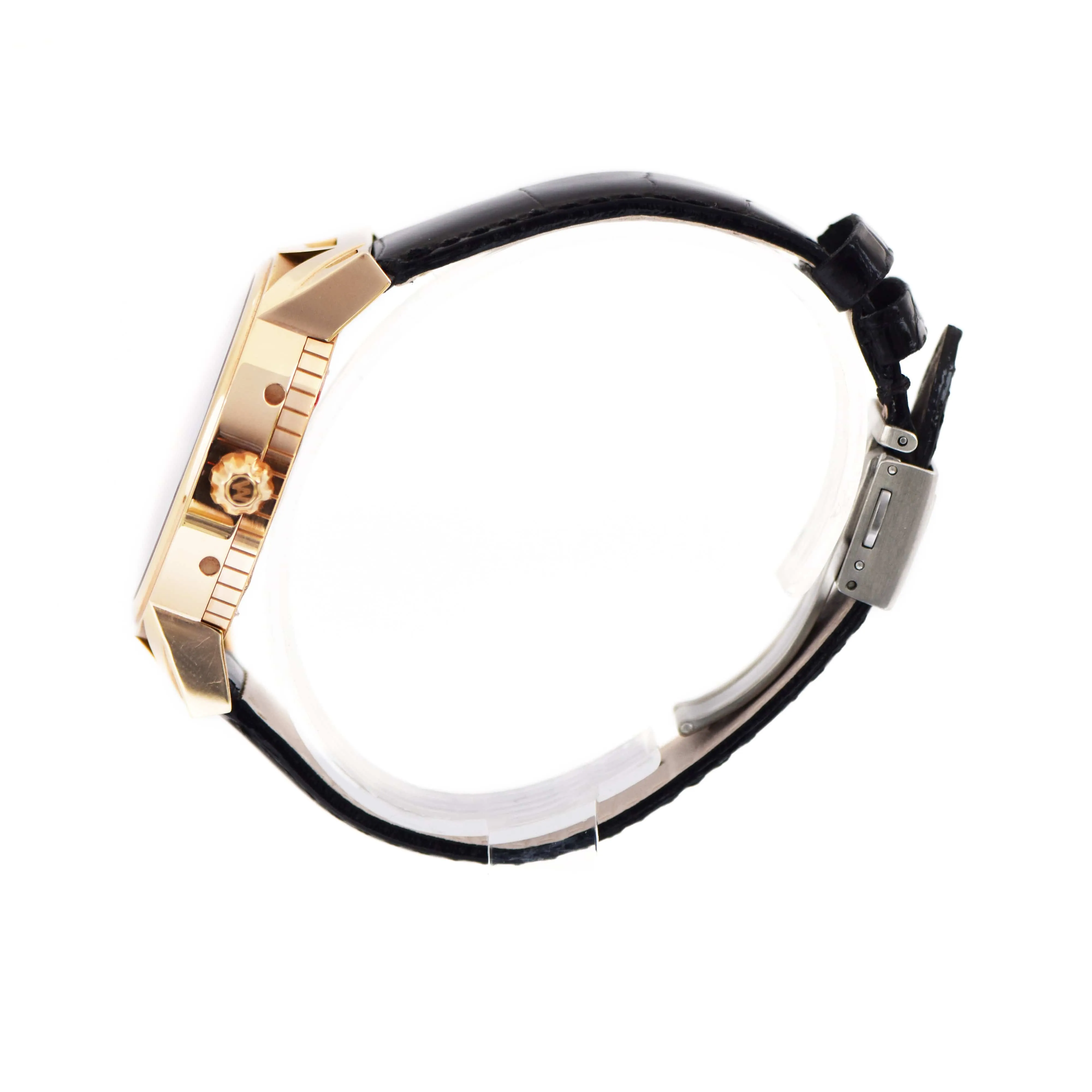 Men’s Gold Watch - Aire Capitol Hill Watch Swiss Made 18 Karat Solid Gold Power Reserve Luxury Rare Watch - Red Gold®