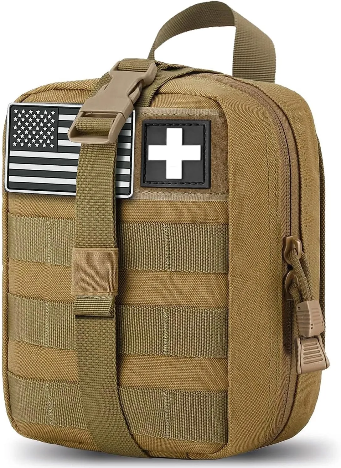 Molle First Aid Pouch Empty Medical Bag IFAK Tactical Rip-Away Pouches Small Bug Out Bags Trauma Medic Bag
