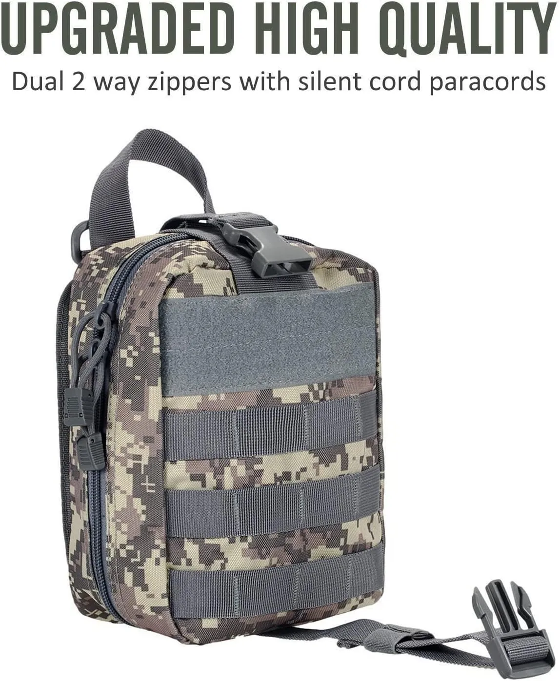 Molle First Aid Pouch Empty Medical Bag IFAK Tactical Rip-Away Pouches Small Bug Out Bags Trauma Medic Bag