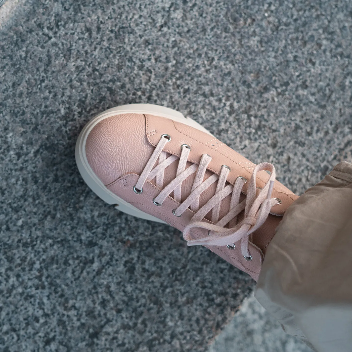 NAKED FEET - ESSEX in ROSETTE Platform High Top Sneakers