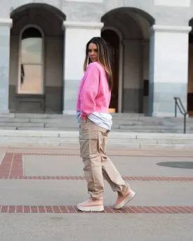 NAKED FEET - ESSEX in ROSETTE Platform High Top Sneakers