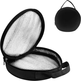 Neck Cooling Thermal Insulated Bag,Insulated Bag,Neck Cooling Tube Carrying Bag Protective Case for Neck Cooler Ring,Reusable Neck Freeze Wraps,Extend The Time to Keep Cold