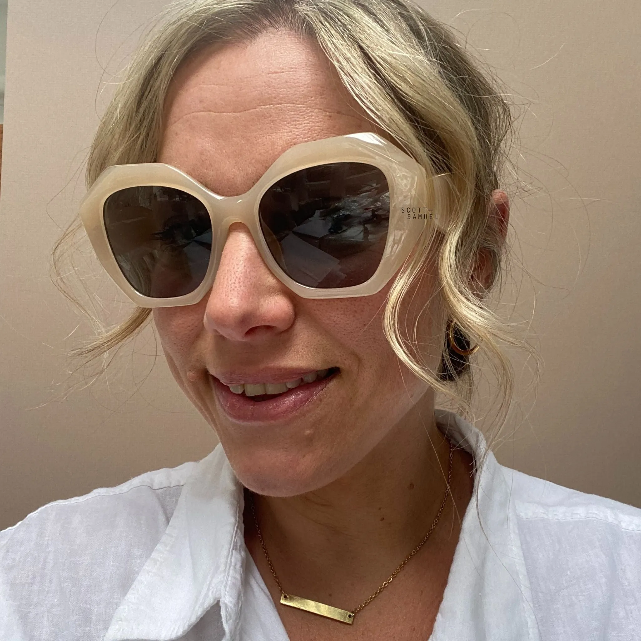 Octagonal Cat Eye Ladies Sunglasses