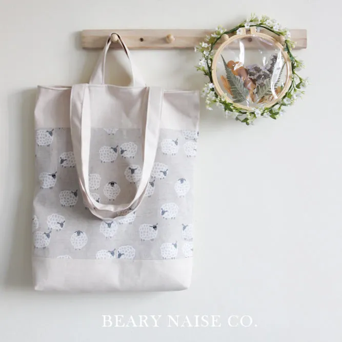 Papa Bear (Level 2) Japanese Cotton Tote Bag Sewing Workshop
