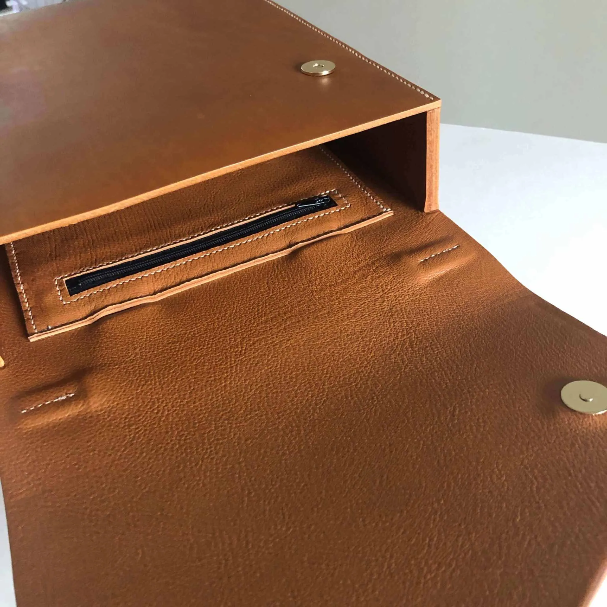 Pioneer Tan Leather Backpack