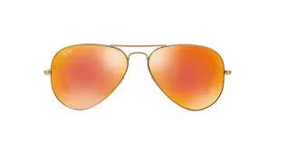 Ray-Ban 0RB3025-AVIATOR FLASH LENSES Gold SUN