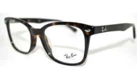 RAY-BAN Tortoise RB2140 WAYFARER Brown White lenses