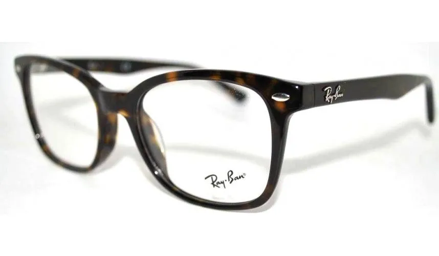 RAY-BAN Tortoise RB2140 WAYFARER Brown White lenses