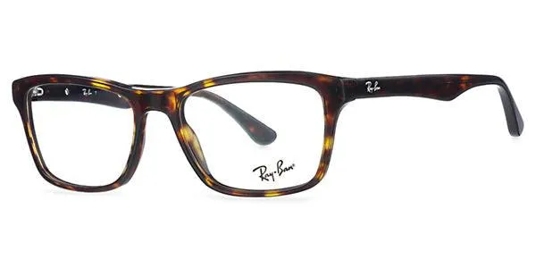 RAY-BAN Tortoise RB2140 WAYFARER Brown White lenses