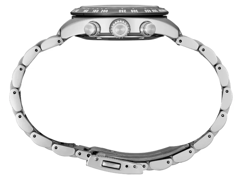 Seiko Prospex Speedtimer Solar Chronograph 39.0 mm Black Dial Men's Watch (SSC819)